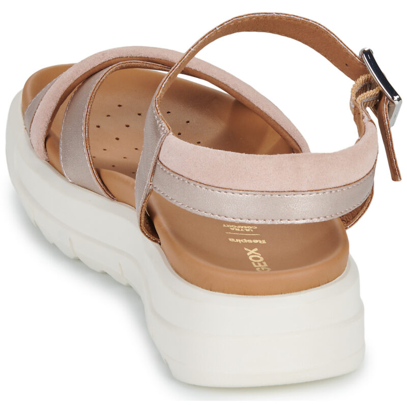 Geox D XAND 2.1S Argento Sandali con zeppa Donna - 5