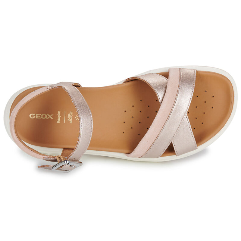 Geox D XAND 2.1S Argento Sandali con zeppa Donna - 6