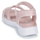 Sandales plates Skechers SLIP INS ULTRA FLEX 3.0 NEVER BETTER roses pour femmes - Pointure 5