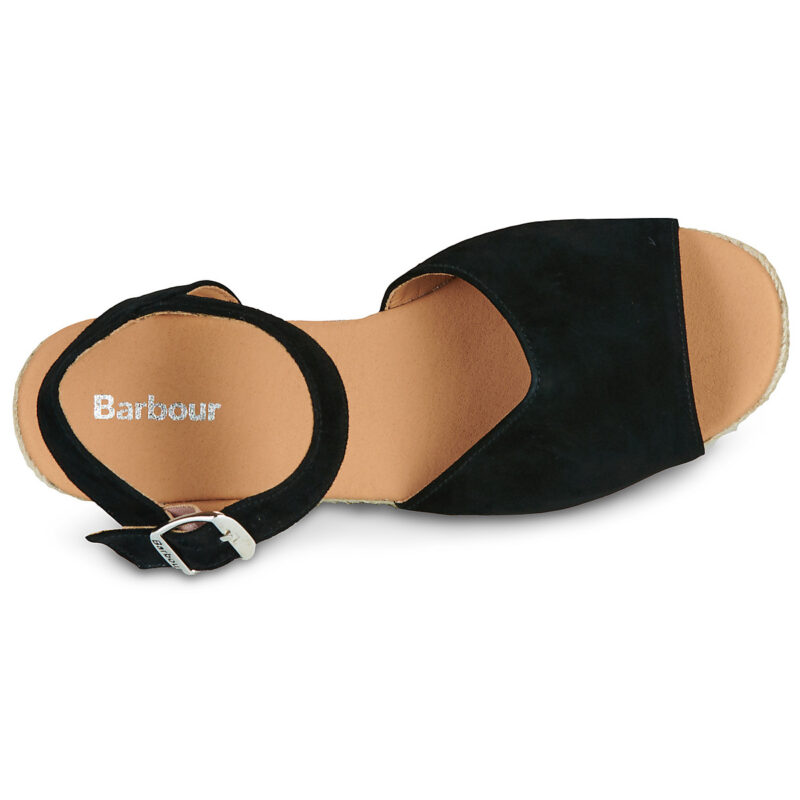 Barbour ASPEN Nero Espadrillas Donna - 6