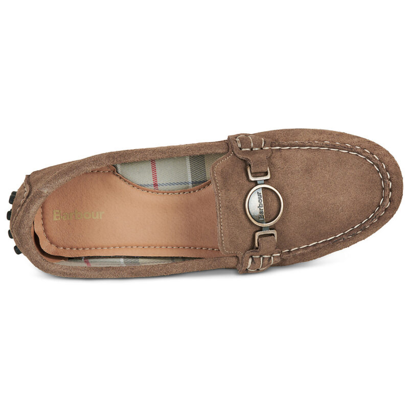 Barbour LAIRE Marrone Mocassini Donna - 6