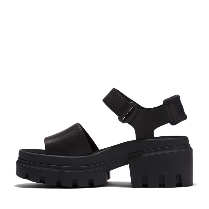 Timberland EVERLEIGH BACKSTRAP SANDAL Nero Sandali con tacco Donna - 3