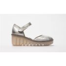 Fly London BISO Argento Sandali con zeppa Donna - 2