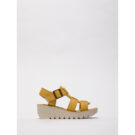 Fly London YUUD Giallo Sandali con zeppa Donna - 1