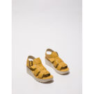 Fly London YUUD Giallo Sandali con zeppa Donna - 2