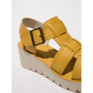 Fly London YUUD Giallo Sandali con zeppa Donna - 4