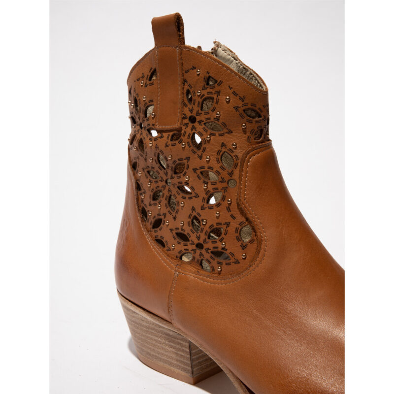 Fly London Botines marrones para mujer WAIL - Talla 4