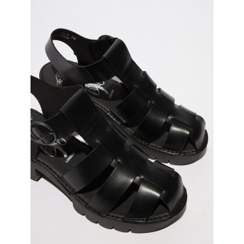 Fly London EMME Nero Sandali con tacco Donna - 4
