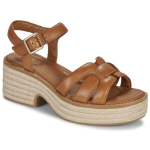 Clarks  COLEDALE STRAP  Marrone Sandali con zeppa Donna
