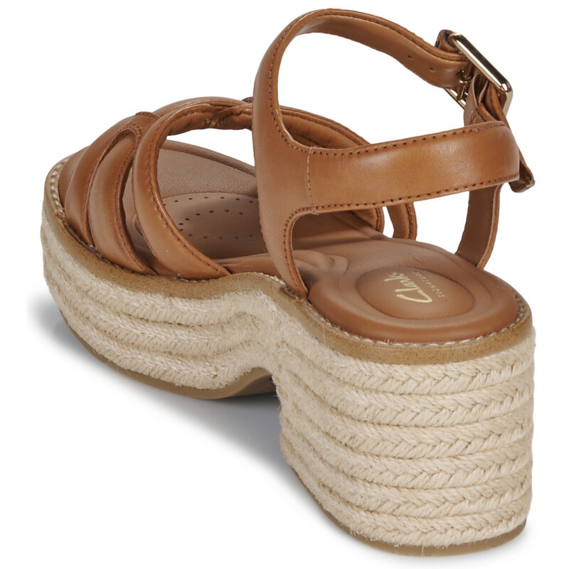 Clarks COLEDALE STRAP Marrone Sandali con zeppa Donna - 5
