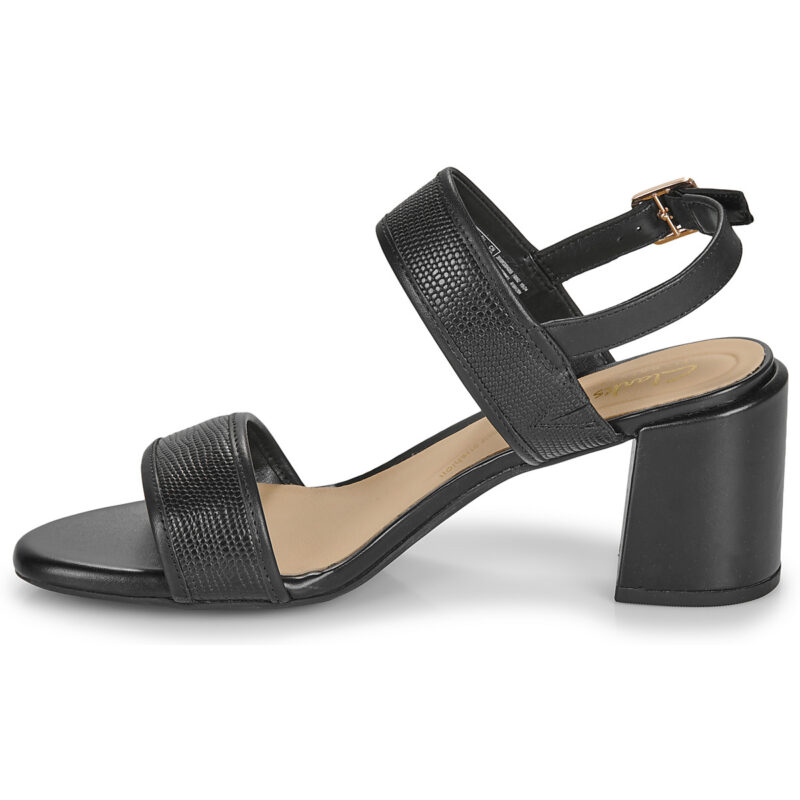 Clarks EZORIA SLING Nero Sandali con tacco Donna - 4