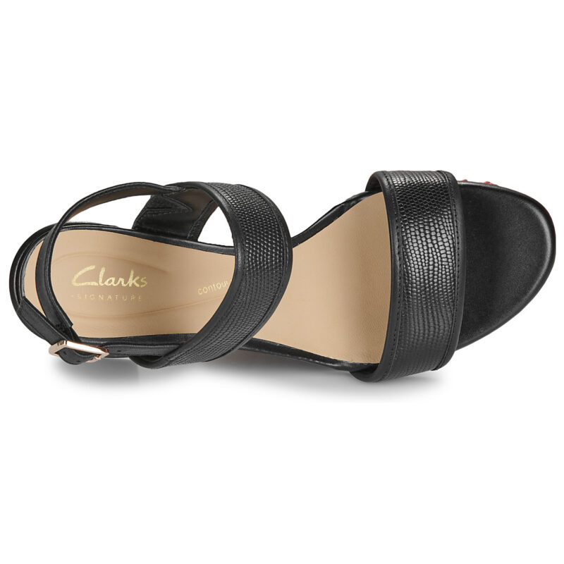 Clarks EZORIA SLING Nero Sandali con tacco Donna - 6