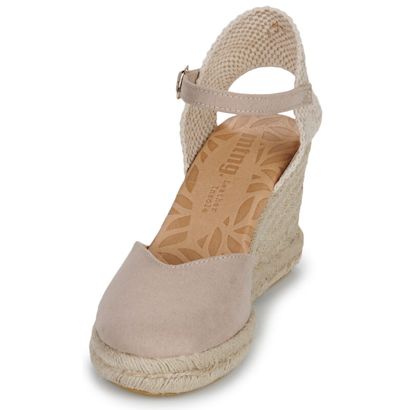 MTNG 51987 Beige Sandali con zeppa Donna - 3