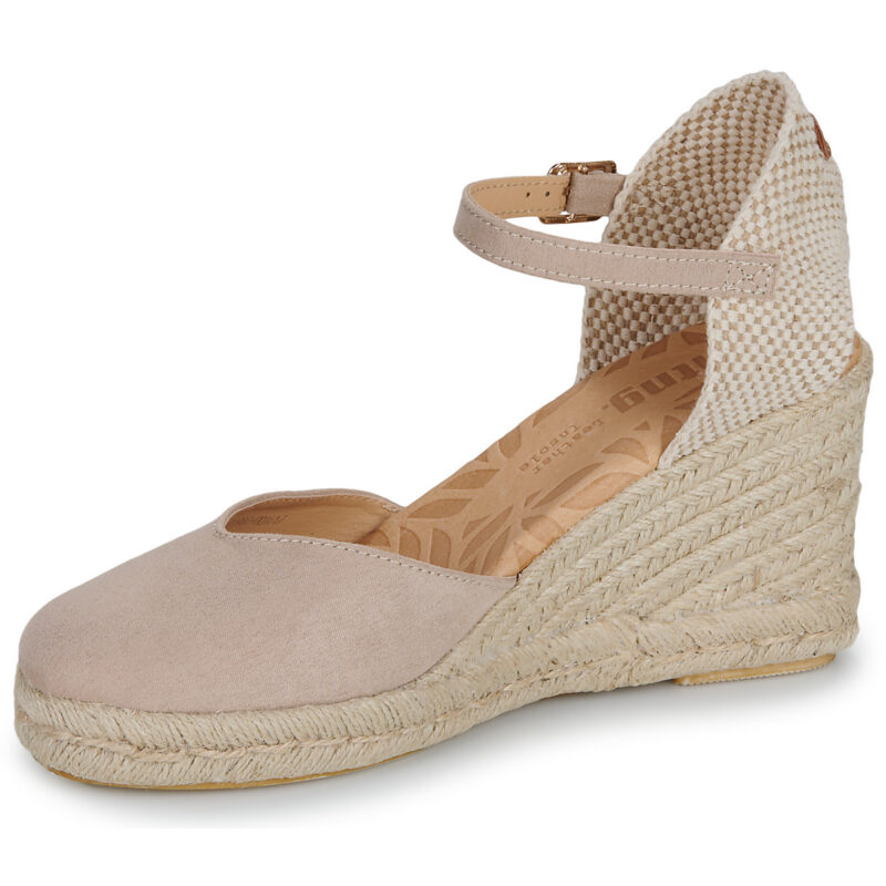 MTNG 51987 Beige Sandali con zeppa Donna - 4