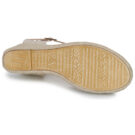 MTNG 51987 Beige Sandali con zeppa Donna - 7