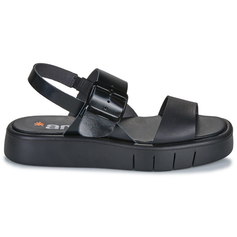 Art MALAGA Black Wedge Sandals Women - 2