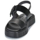 Art MALAGA Black Wedge Sandals Women - 3