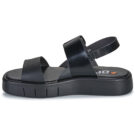 Art MALAGA Black Wedge Sandals Women - 4