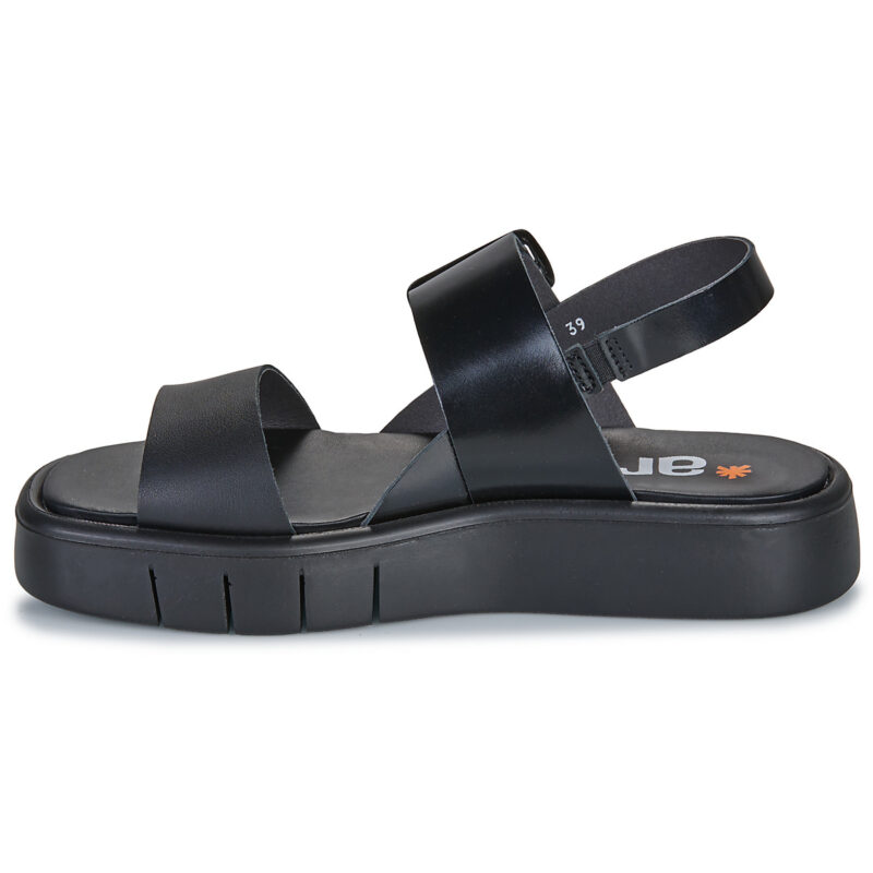 Art MALAGA Black Wedge Sandals Women - 4