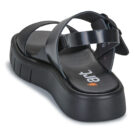 Art MALAGA Black Wedge Sandals Women - 5