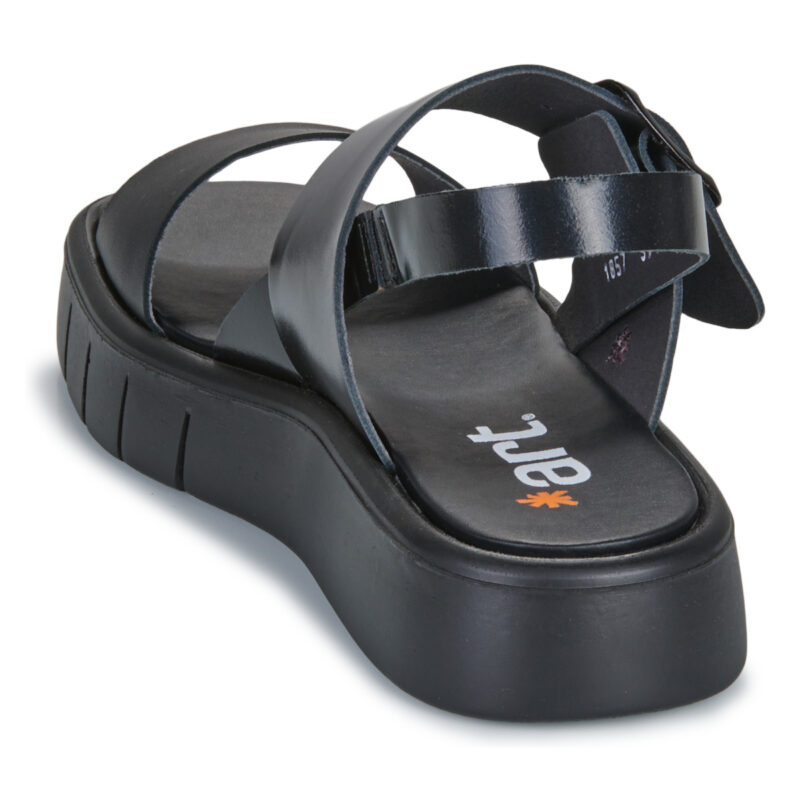 Art MALAGA Black Wedge Sandals Women - 5