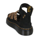 Dr. Martens Clarissa II Quad Sandal Mini Leopard Nero Sandali bassi Donna - 5