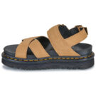 Dr. Martens Voss II Sandal Tan Suede Marrone Sandali con zeppa Donna - 4