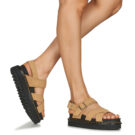 Dr. Martens Voss II Sandal Tan Suede Marrone Sandali con zeppa Donna - 8