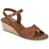 El Naturalista GAIA Marrone Sandali con zeppa Donna