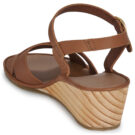 El Naturalista GAIA Marrone Sandali con zeppa Donna - 5