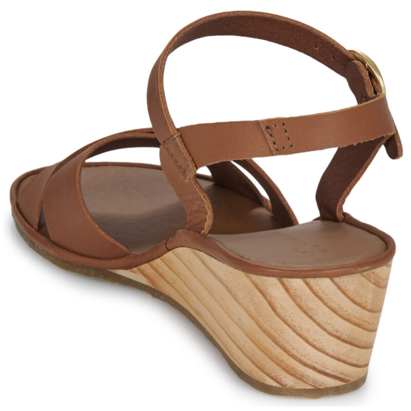 El Naturalista GAIA Marrone Sandali con zeppa Donna - 5
