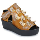 Papucei ASPEN Giallo Sandali con zeppa Donna - 1