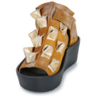 Papucei ASPEN Giallo Sandali con zeppa Donna - 3