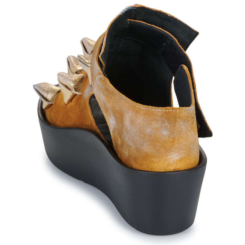 Papucei ASPEN Giallo Sandali con zeppa Donna - 5