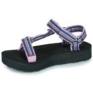 Teva Midform Universal Woven Nero Sandali con zeppa Donna - 4