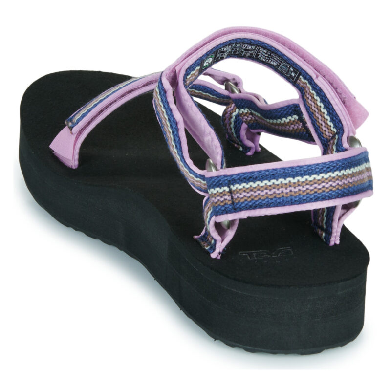Teva Midform Universal Woven Nero Sandali con zeppa Donna - 5