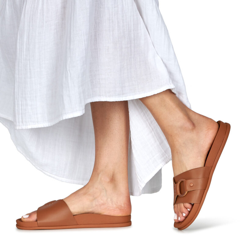 Sandales basses marron pour femmes Reef CUSHION SOHO CRUZ - Pointure 8