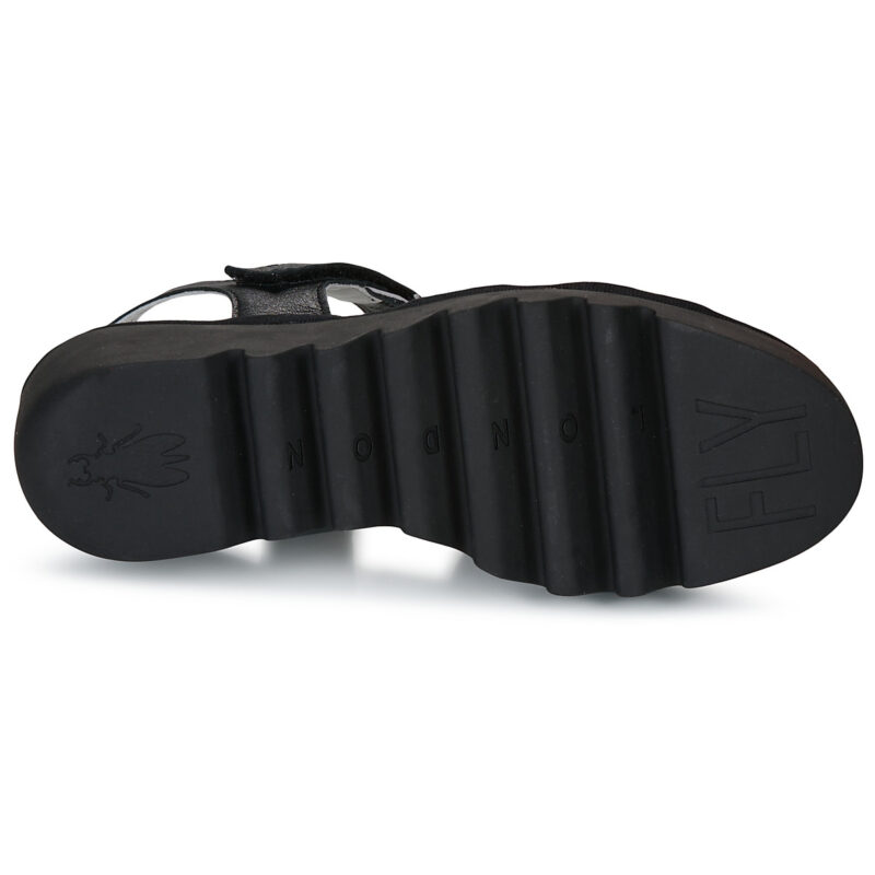 Fly London P501575004 Nero Sandali con zeppa Donna - 7
