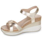 Panama Jack NICA SPORT Oro Sandali con zeppa Donna - 4