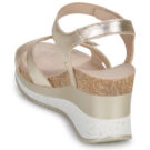 Panama Jack NICA SPORT Oro Sandali con zeppa Donna - 5