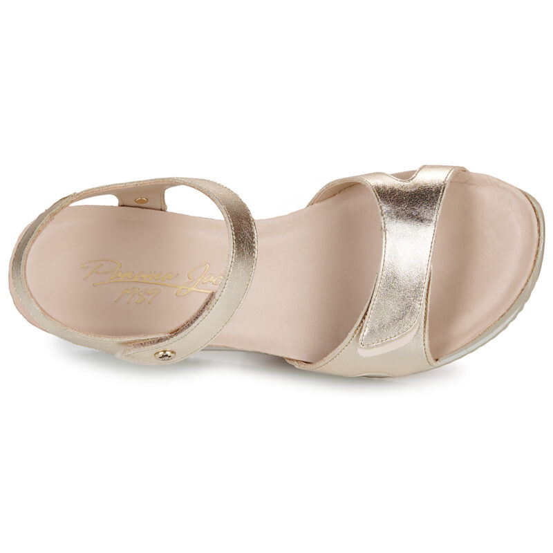Panama Jack NICA SPORT Oro Sandali con zeppa Donna - 6