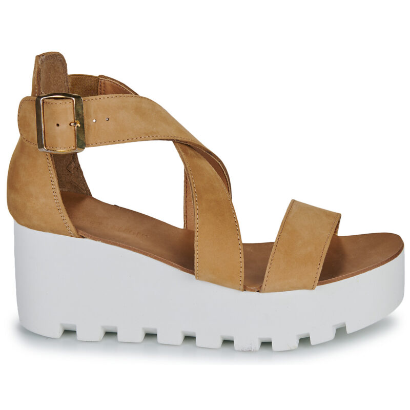 Sweet Lemon SUBWAY Marrone Sandali con zeppa Donna - 2