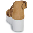 Sweet Lemon SUBWAY Marrone Sandali con zeppa Donna - 5