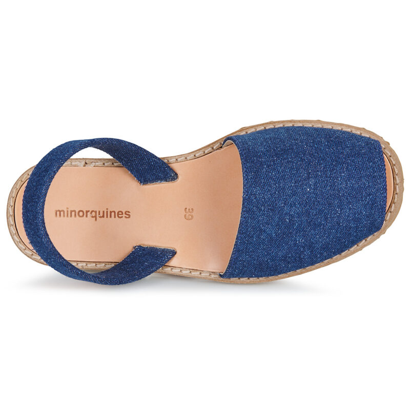 Minorquines AVARCA Blu Sandali bassi Donna - 6