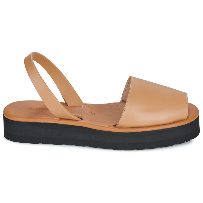 Minorquines AVARCA PLATJA PLATEFORME Marrone Sandali con zeppa Donna - 2