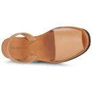 Minorquines AVARCA PLATJA PLATEFORME Marrone Sandali con zeppa Donna - 6