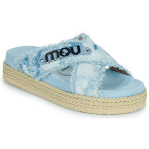 Mou  MU.SW451010K  Blu -  Sandali con zeppa  Donna