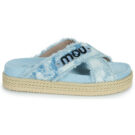 Mou MU.SW451010K Blu Sandali con zeppa Donna - 2