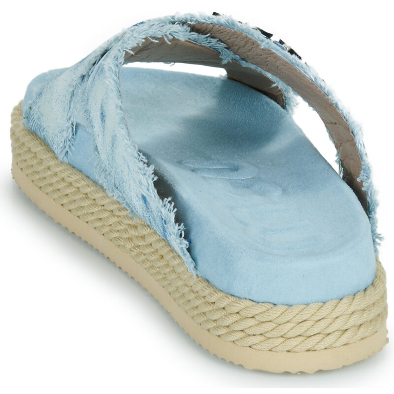 Mou MU.SW451010K Blu Sandali con zeppa Donna - 5