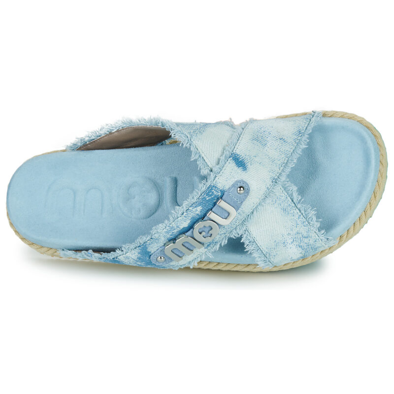 Mou MU.SW451010K Blu Sandali con zeppa Donna - 6